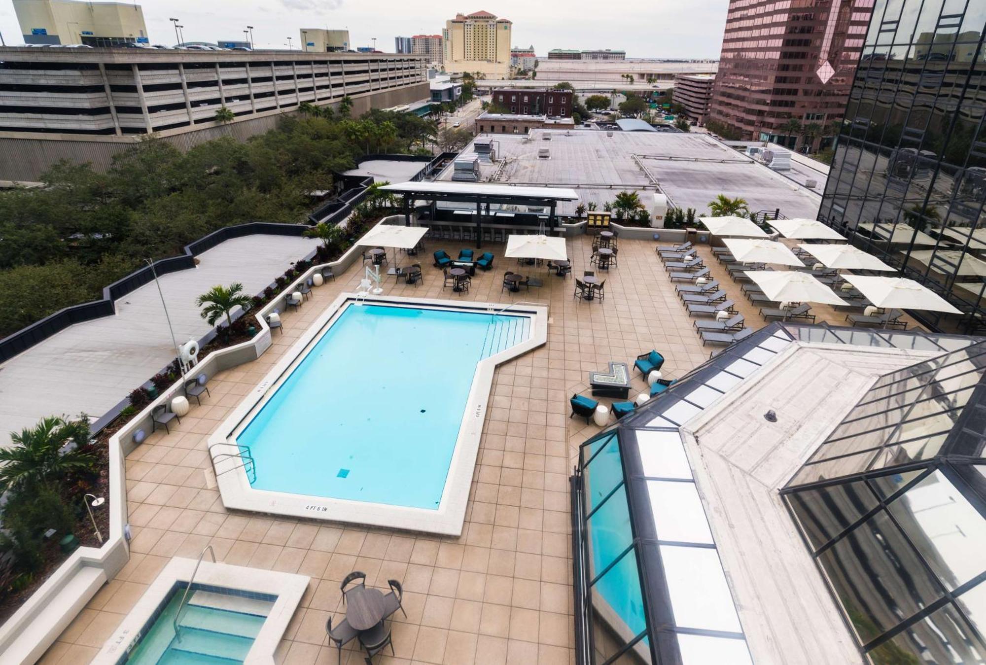 Hilton Tampa Downtown Hotel Buitenkant foto