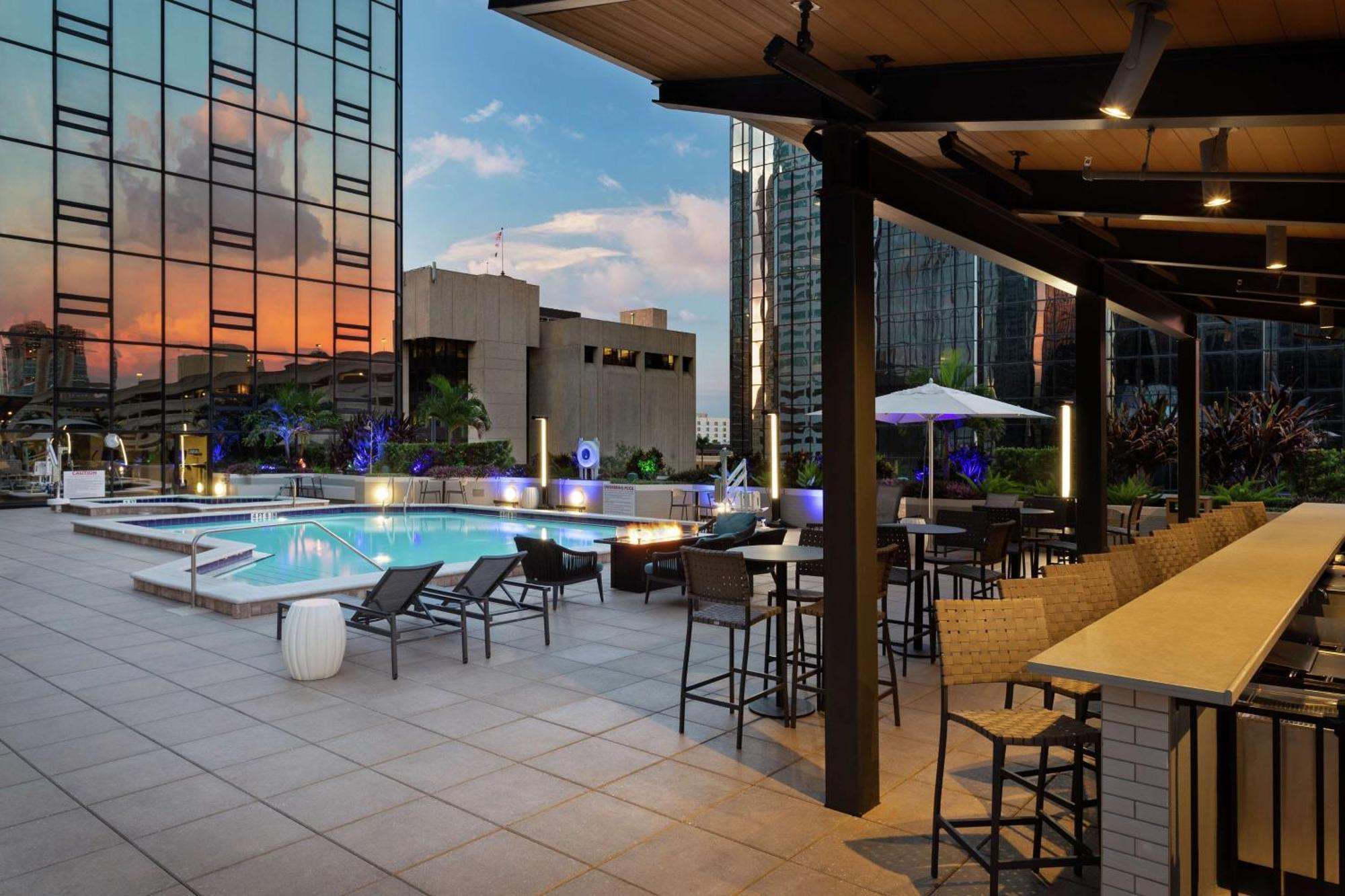 Hilton Tampa Downtown Hotel Buitenkant foto